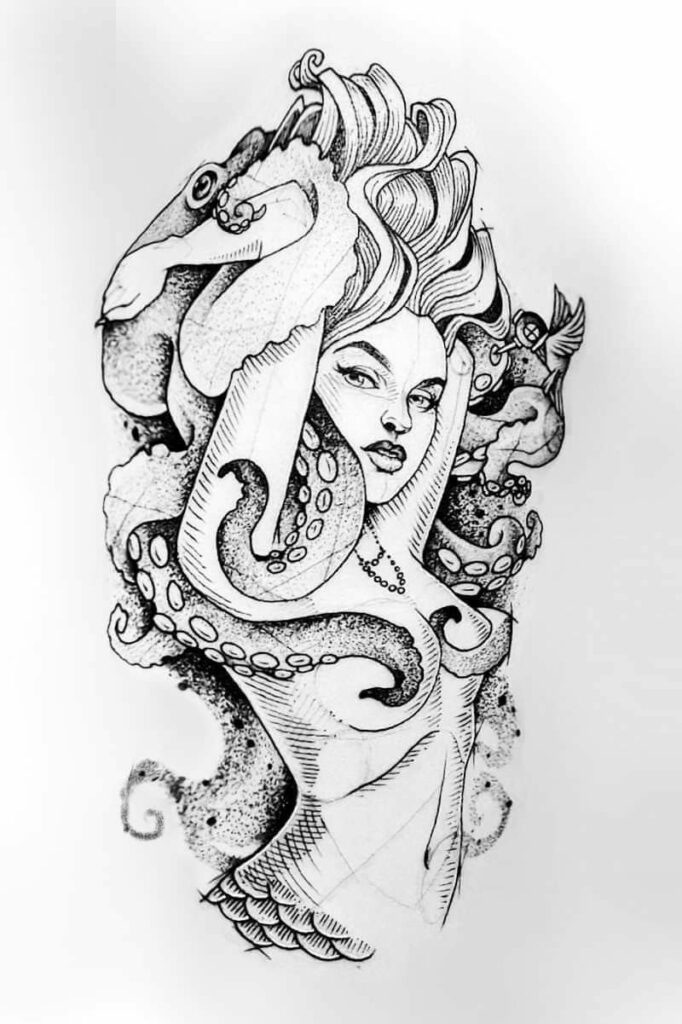 Siren Tattoo 116