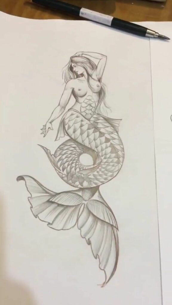 Siren Tattoo 118
