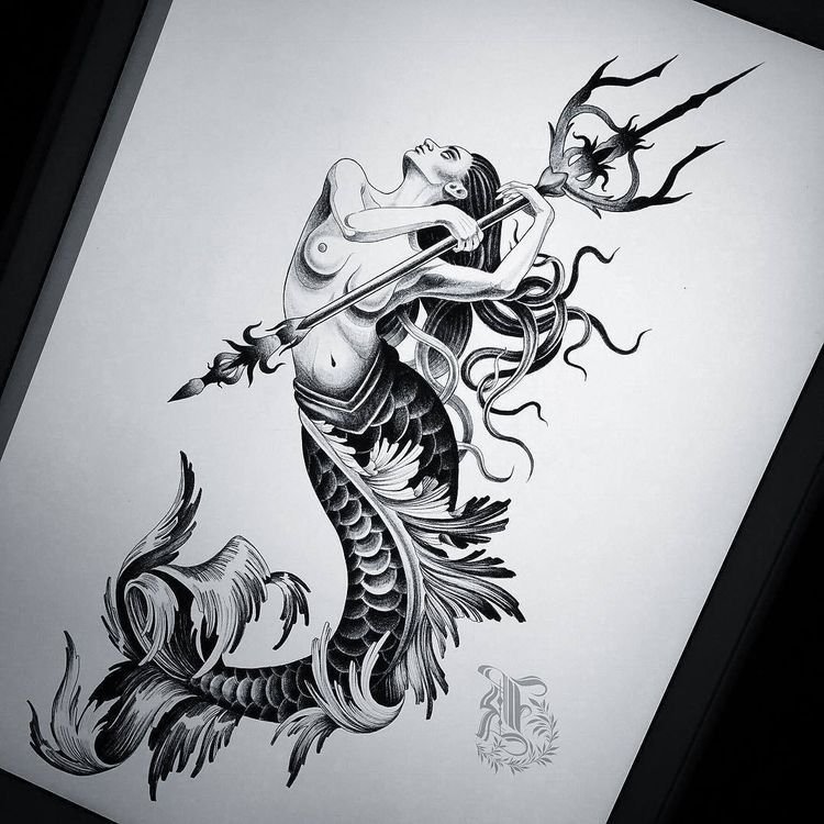 Siren Tattoo 139