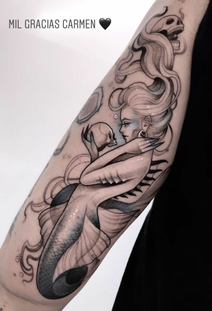 Siren Tattoo 158