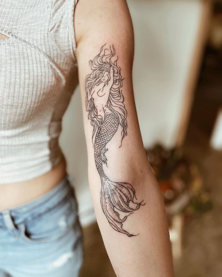 Siren Tattoo 163