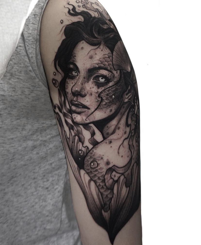 Siren Tattoo 166