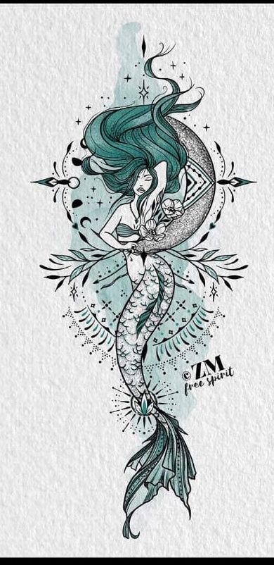 Siren Tattoo 174