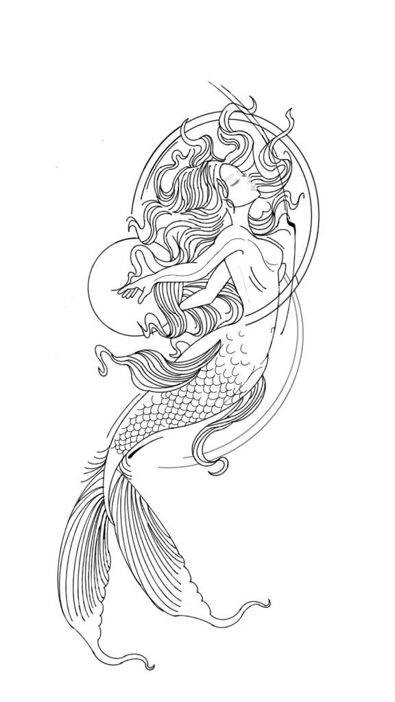 Siren Tattoo 202