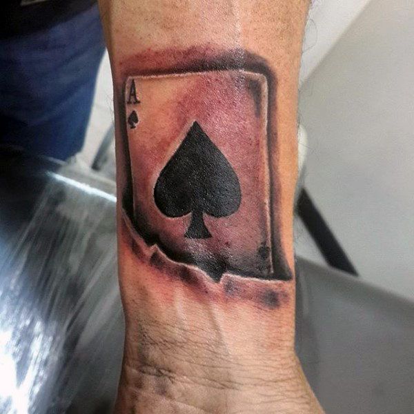 Spade Tattoo 100 1