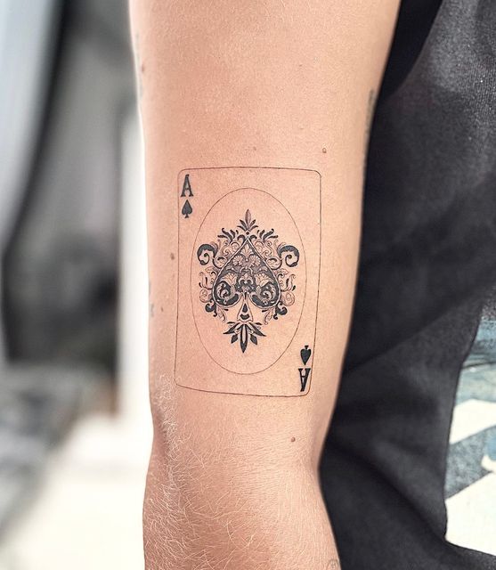 Spade Tattoo 116 1
