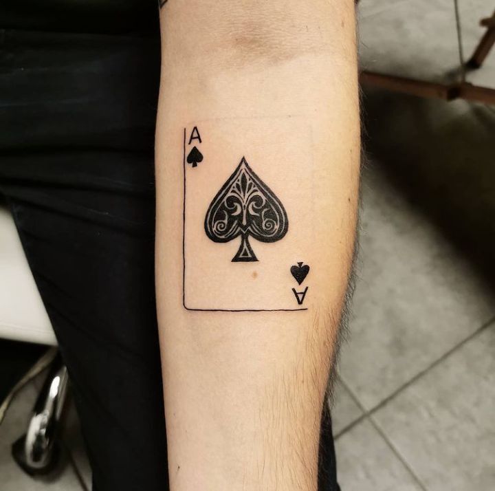 Spade Tattoo 118 1