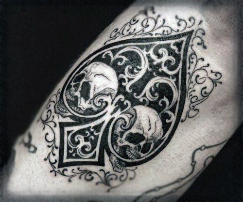 Spade Tattoo 135 1