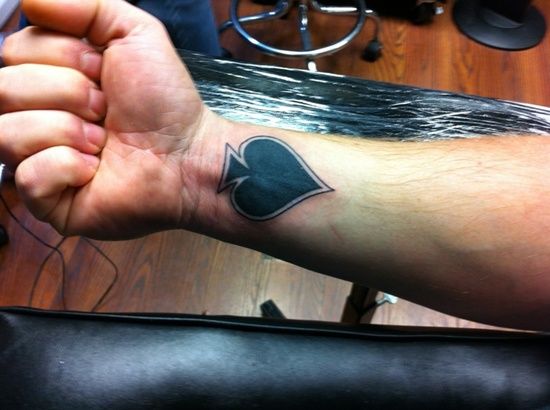 Spade Tattoo 140 1