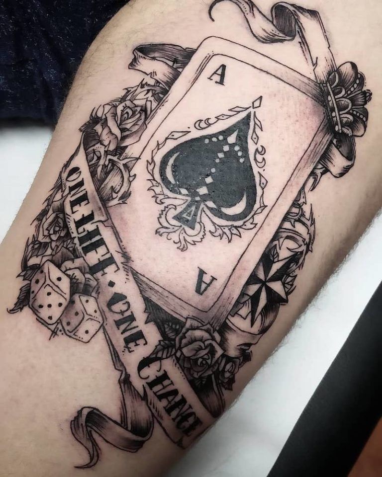 Spade Tattoo 35 1
