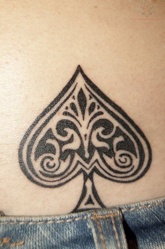 Spade Tattoo 51 1