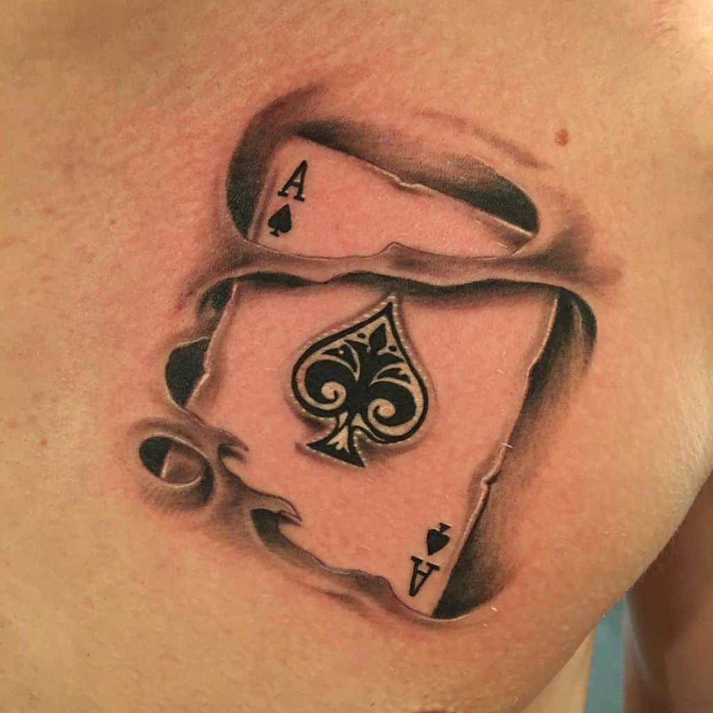 Spade Tattoo 80 1