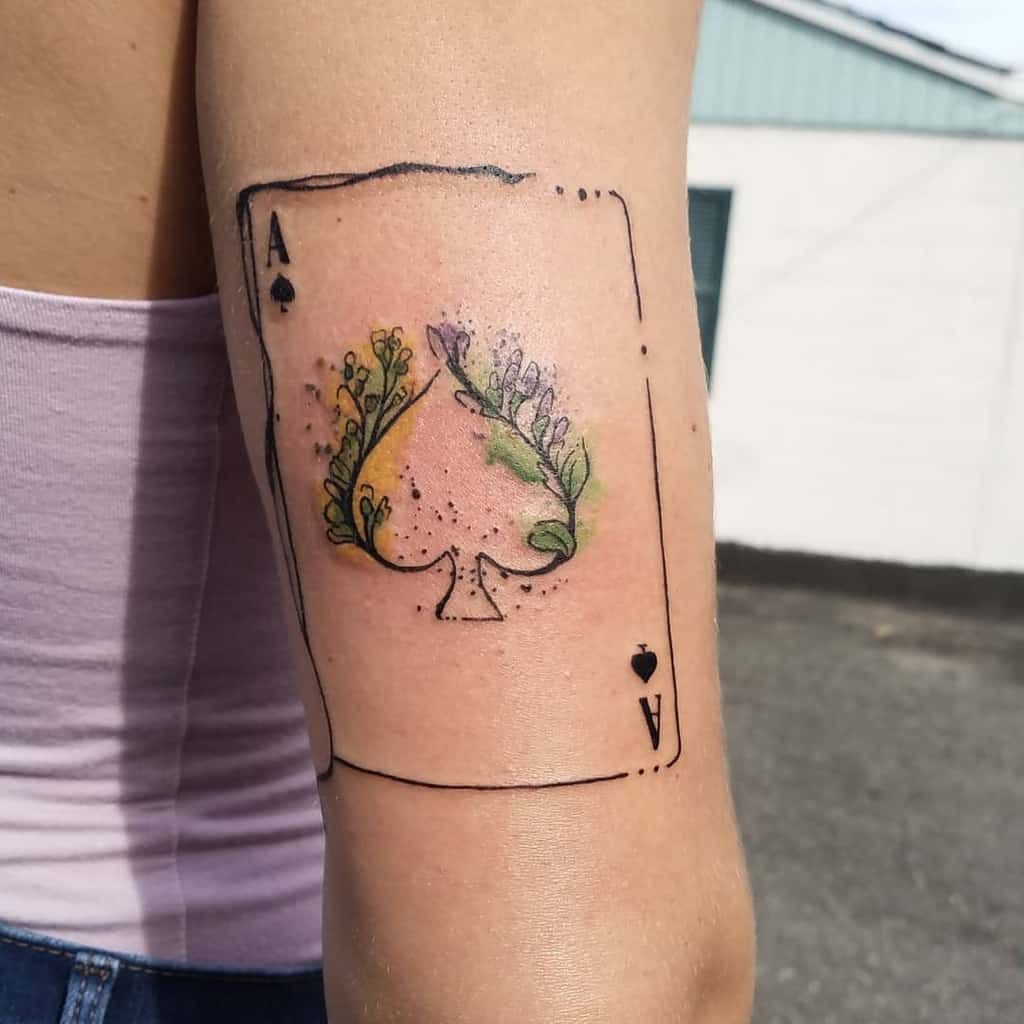 Spade Tattoo 87 1