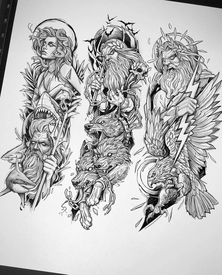 Hades Tattoos 40