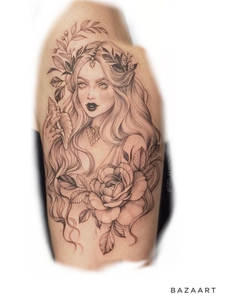 Aphrodite Tattoo 112
