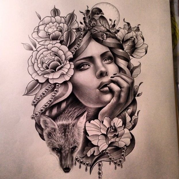 Aphrodite Tattoo 124