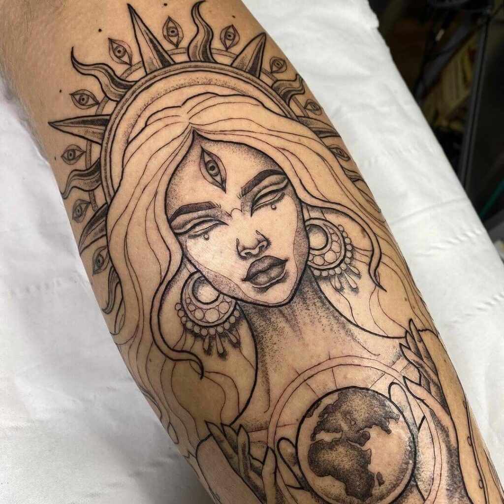 Aphrodite Tattoo 28