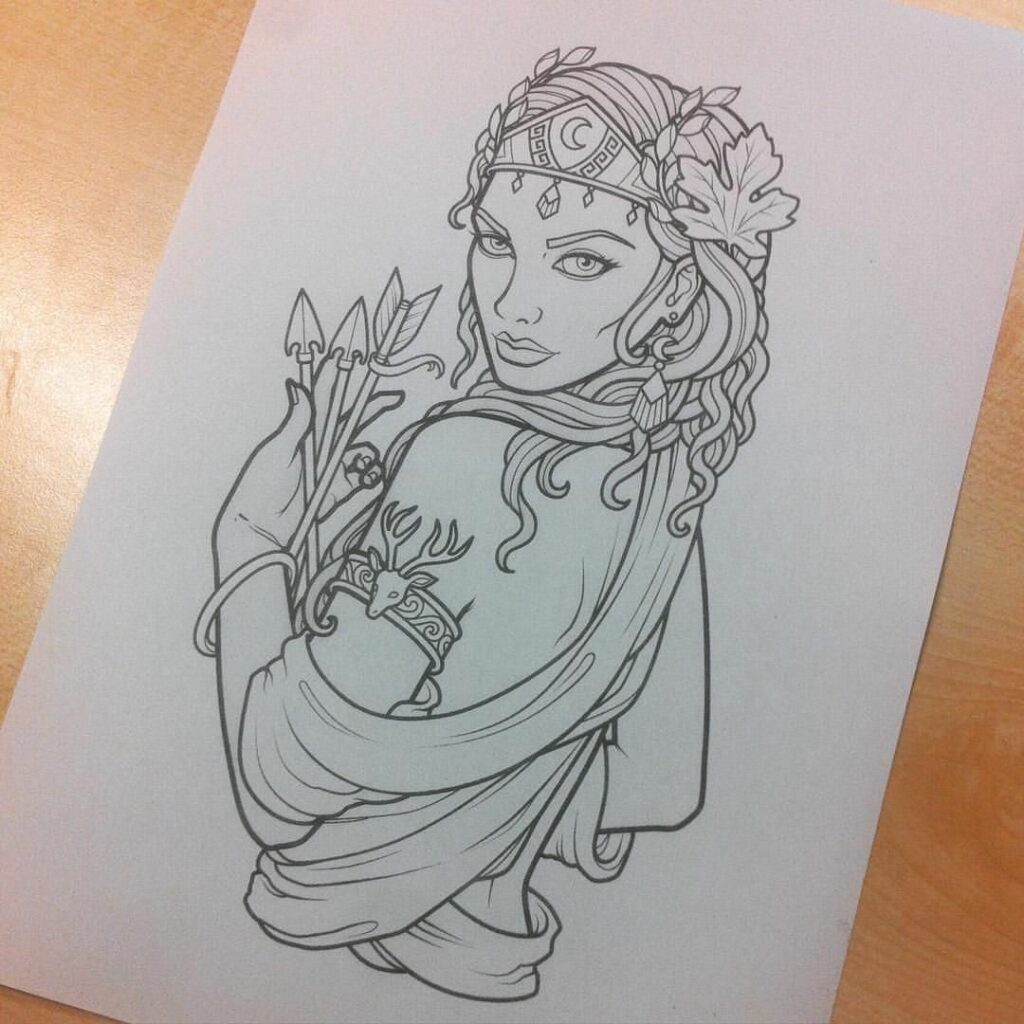 Aphrodite Tattoo 70