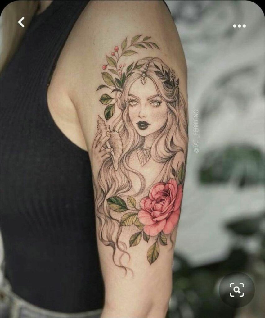 Aphrodite Tattoo 80