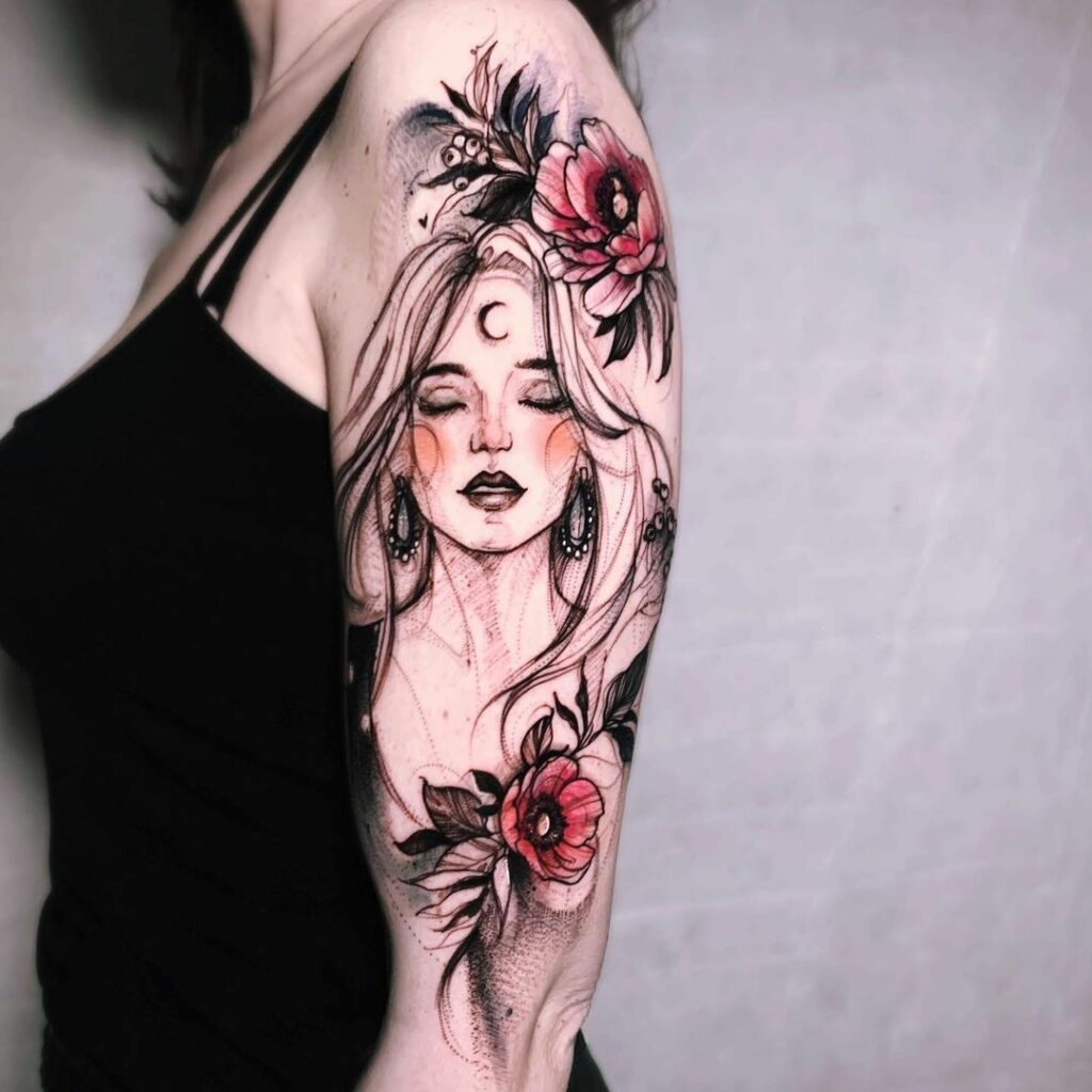 Aphrodite Tattoo 82
