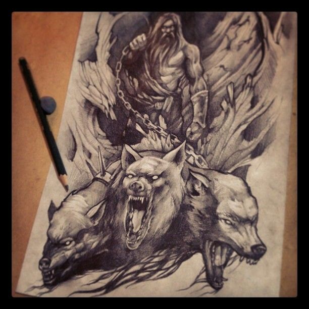Cerebrus Tattoo 122