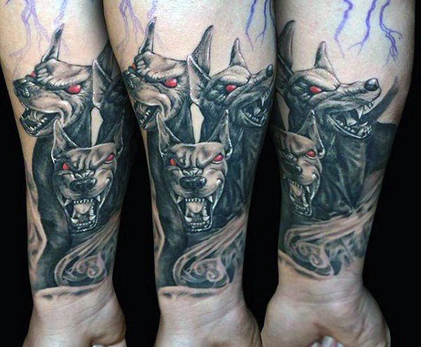 Cerebrus Tattoo 131