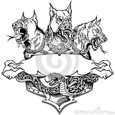 Cerebrus Tattoo 159