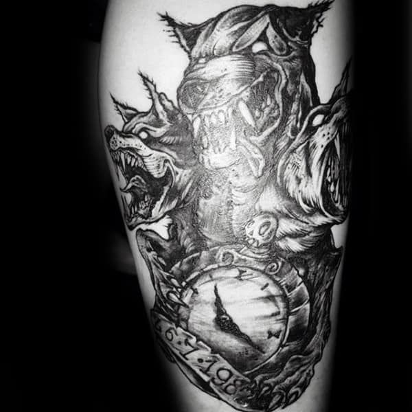 Cerebrus Tattoo 163