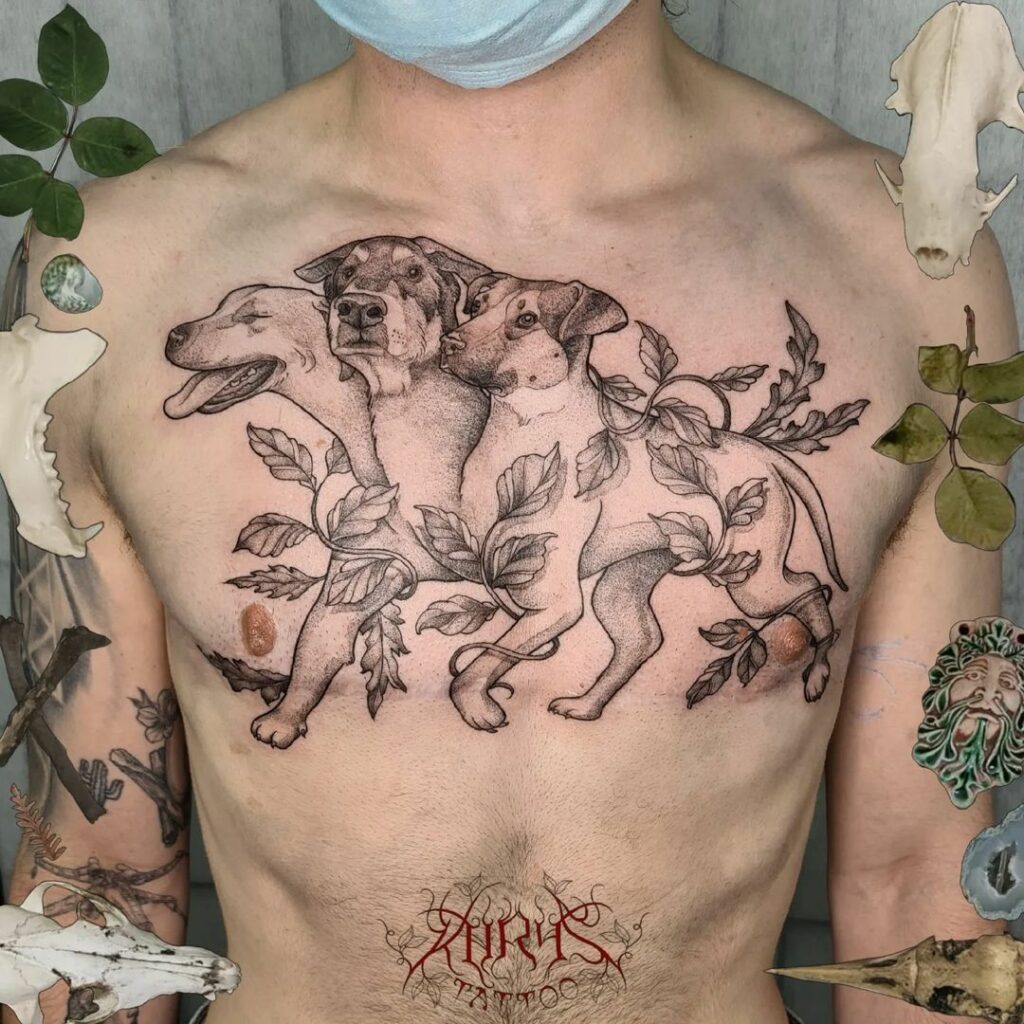 Cerebrus Tattoo 24