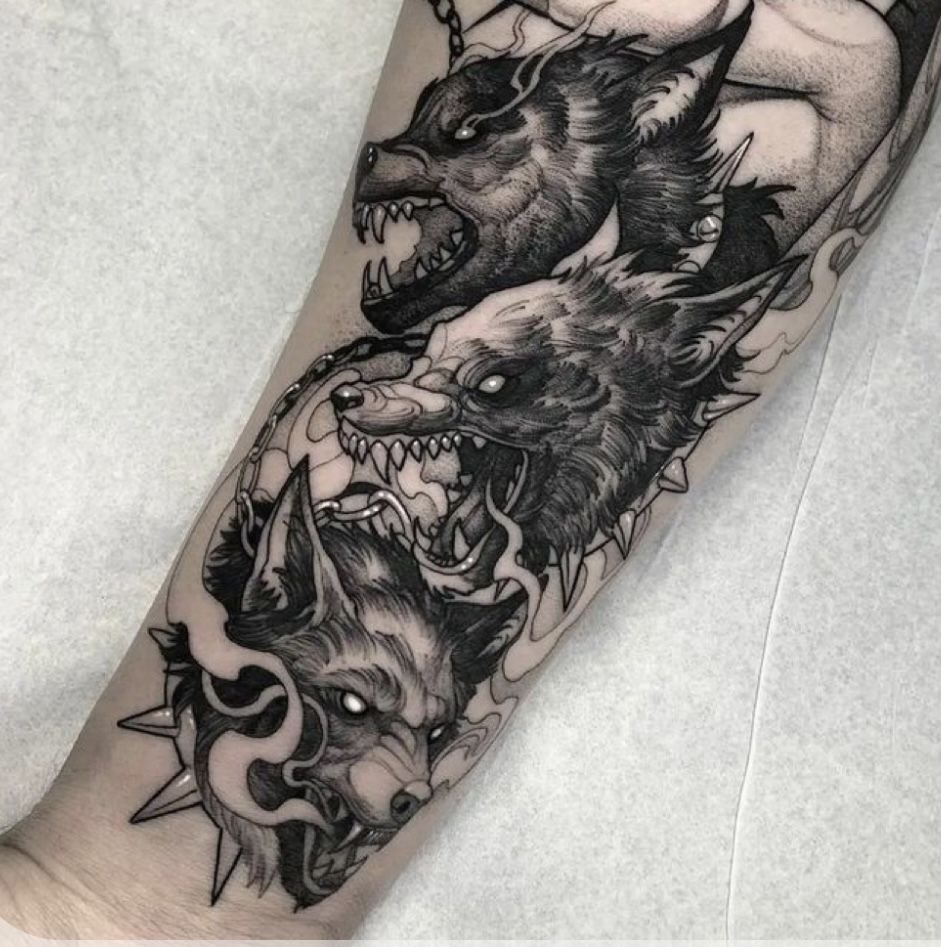 Cerebrus Tattoo 50