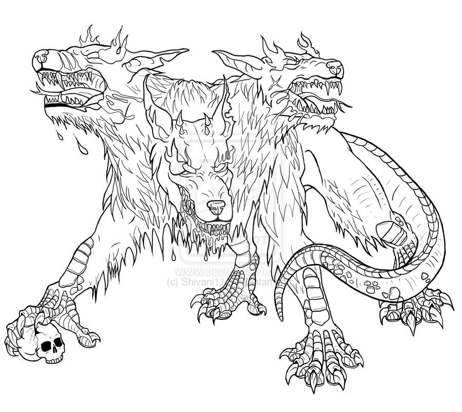 Cerebrus Tattoo 51