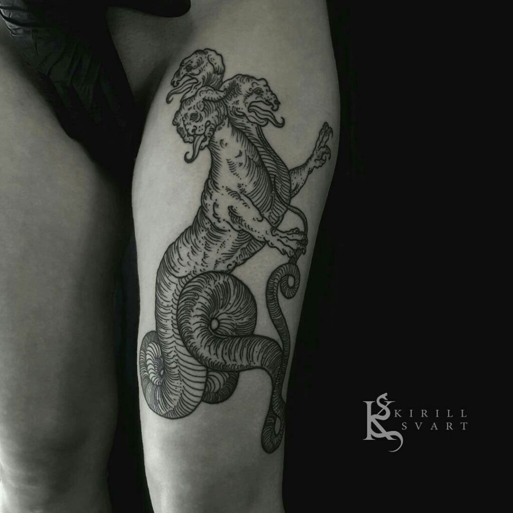 Cerebrus Tattoo 97