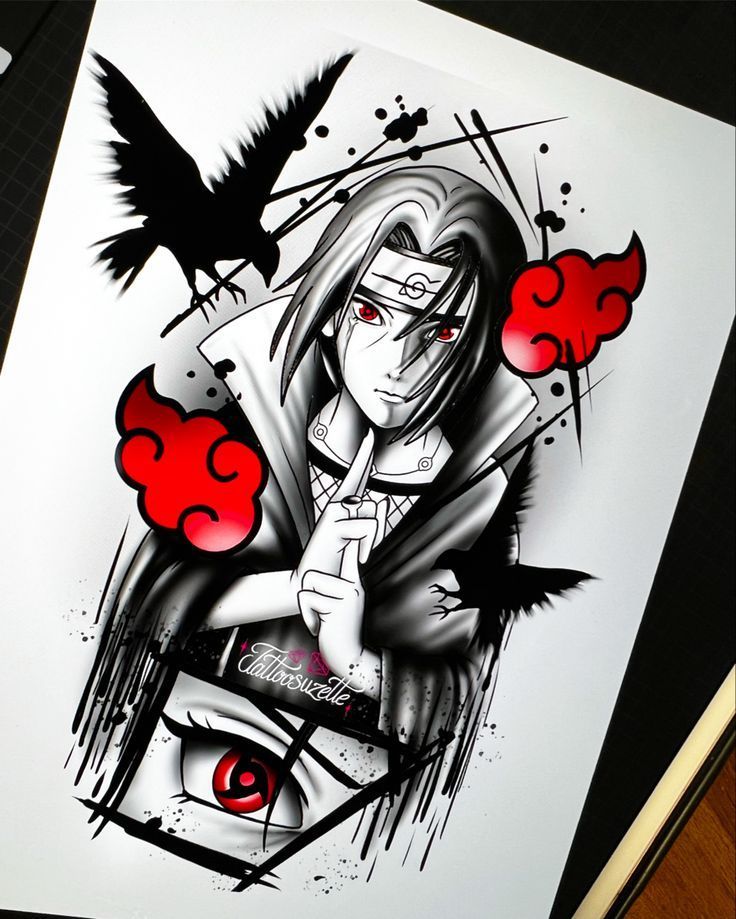 Itachi Tattoo 118