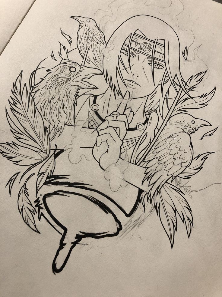 Itachi Tattoo 40