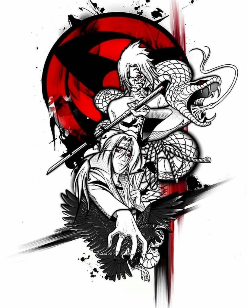 Itachi Tattoo 50