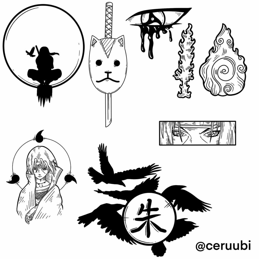 Itachi Tattoo 65