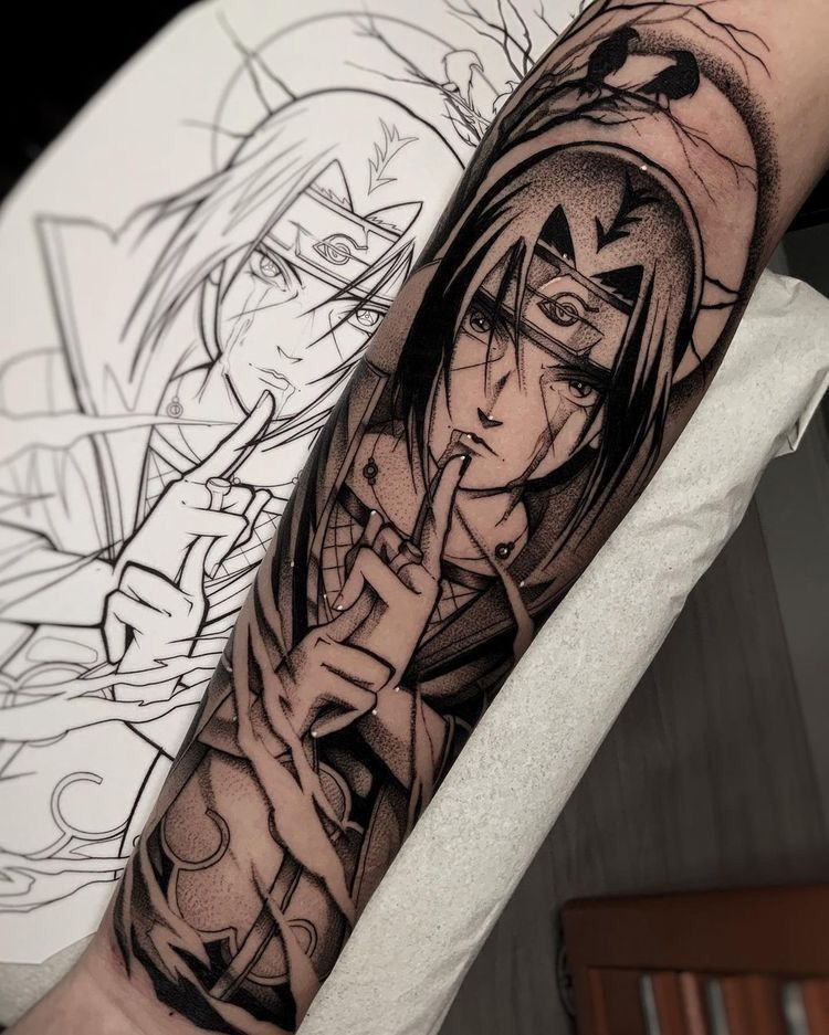 Itachi Tattoo 77
