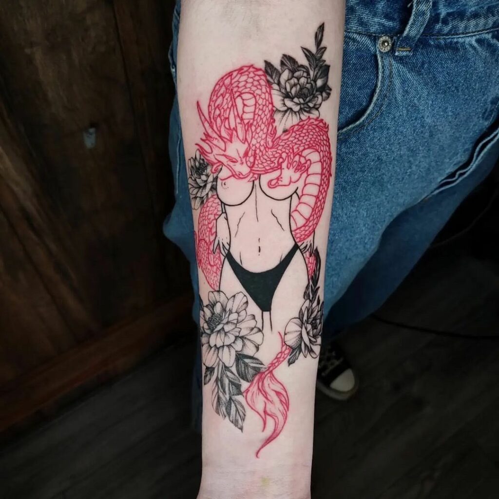 Linework Tattoo 117 1