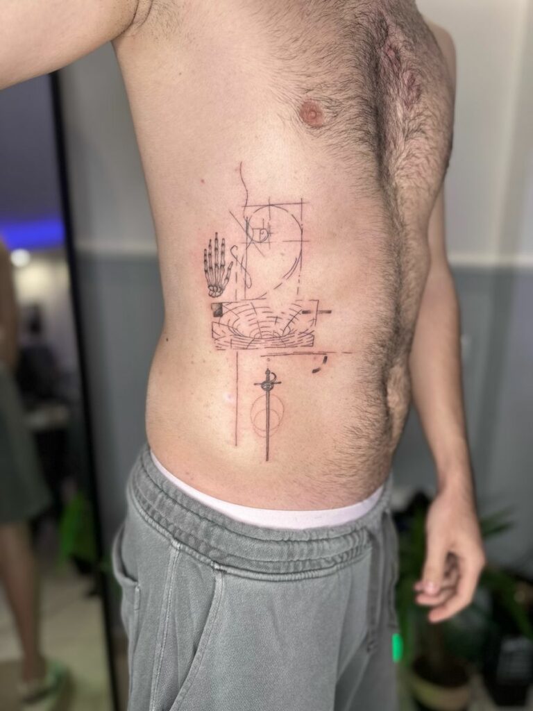 Linework Tattoo 137 1