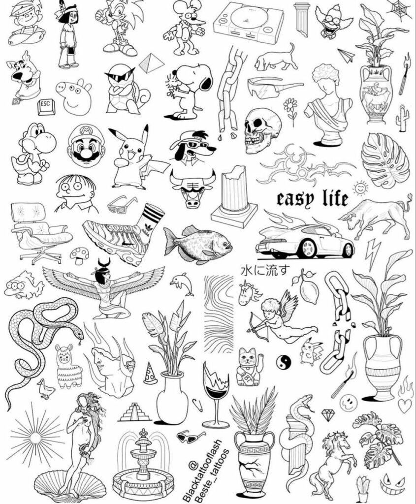 Linework Tattoo 32 1