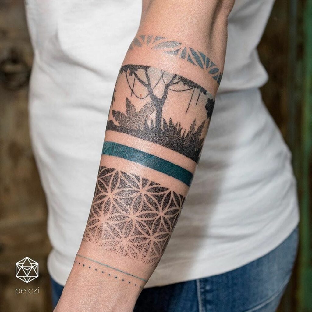Linework Tattoo 91 1