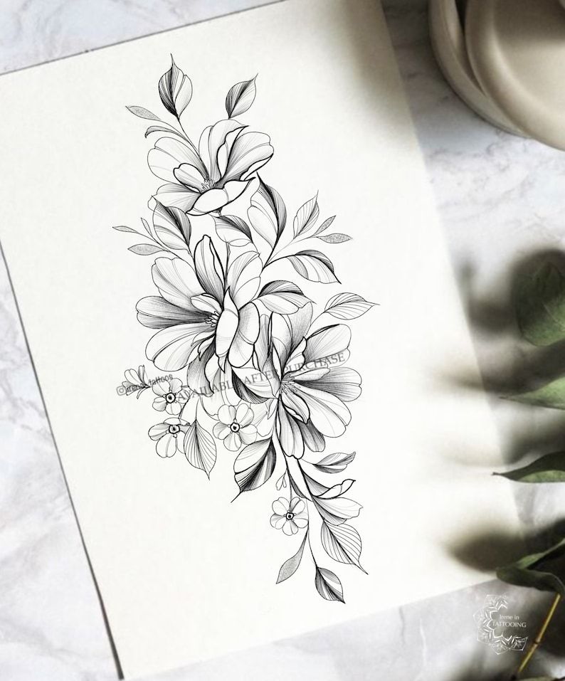 Magnolia Tattoo 103