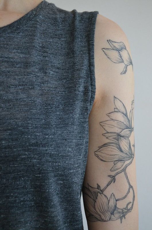 Magnolia Tattoo 108