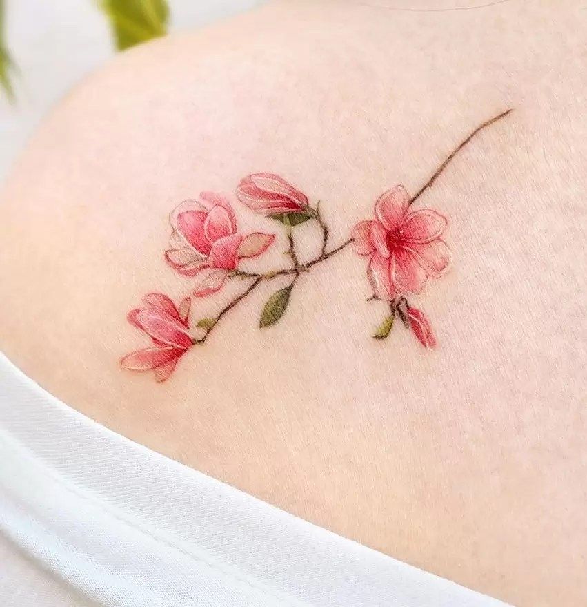 Magnolia Tattoo 110