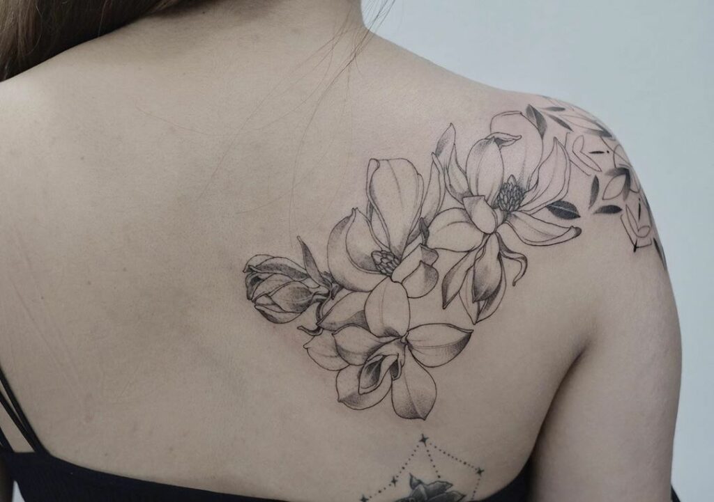 Magnolia Tattoo 123