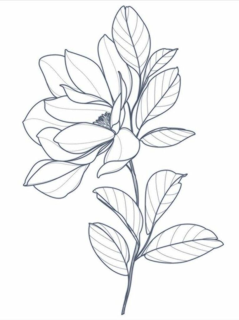 Magnolia Tattoo 131