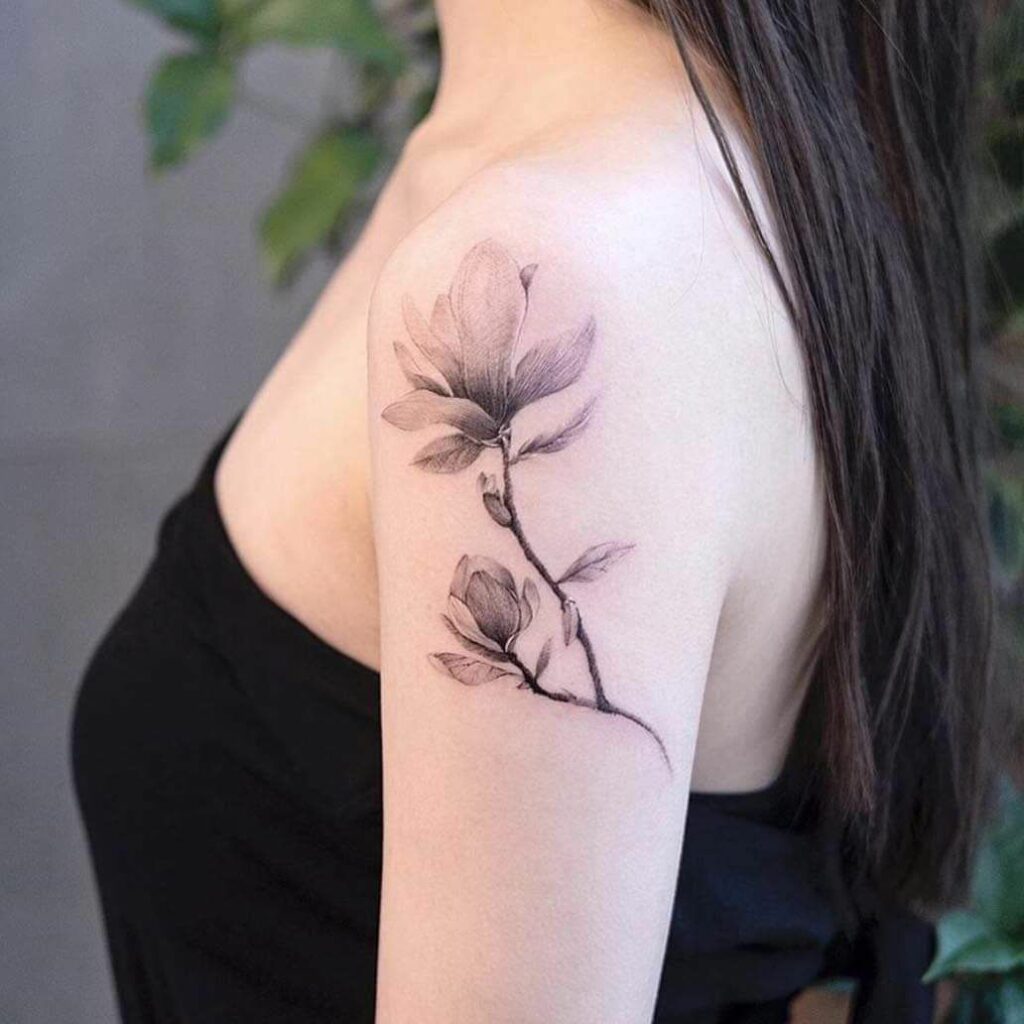 Magnolia Tattoo 140