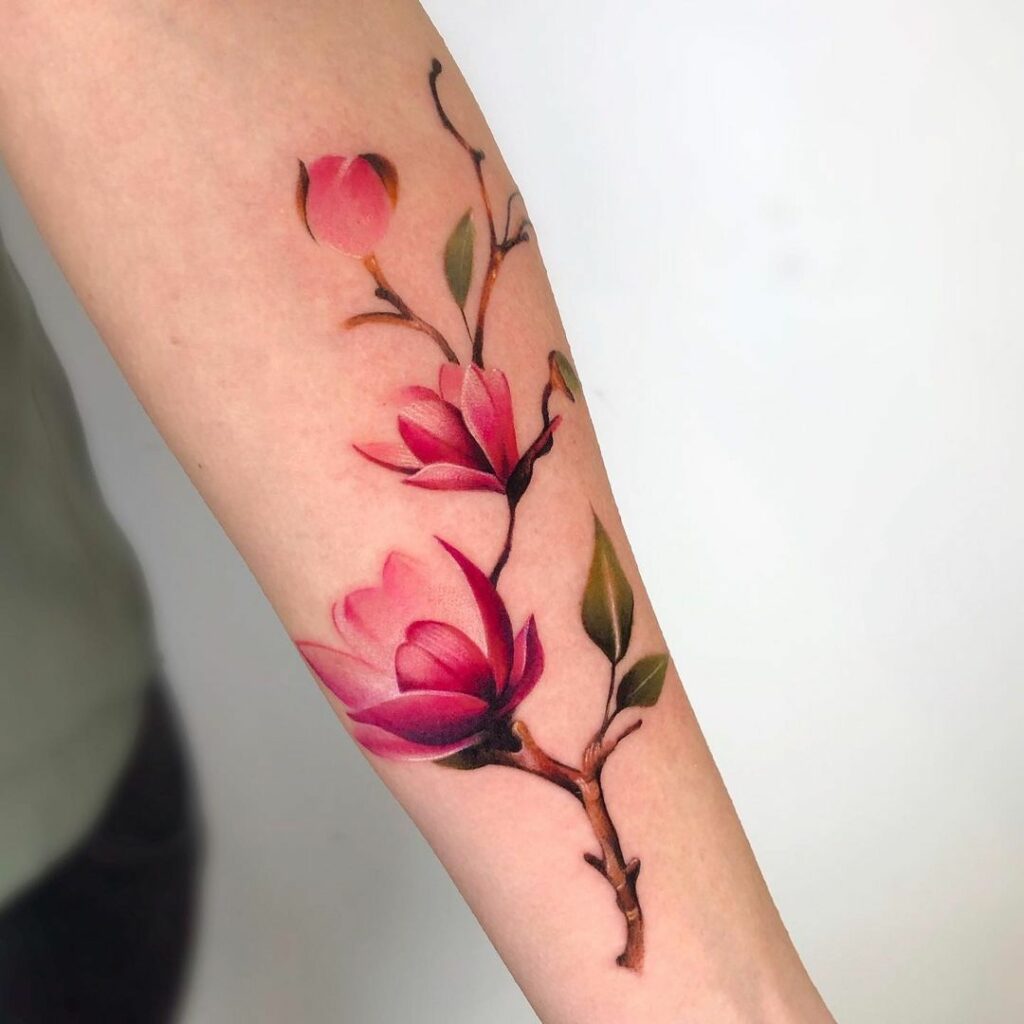 Magnolia Tattoo 143
