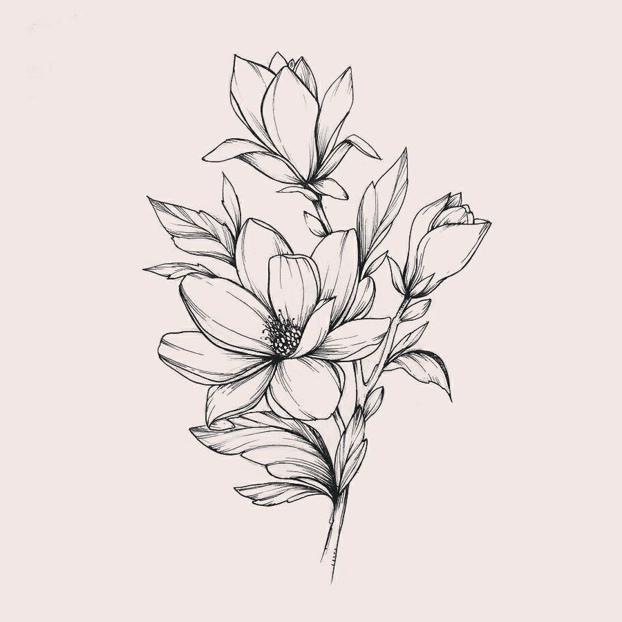Magnolia Tattoo 145
