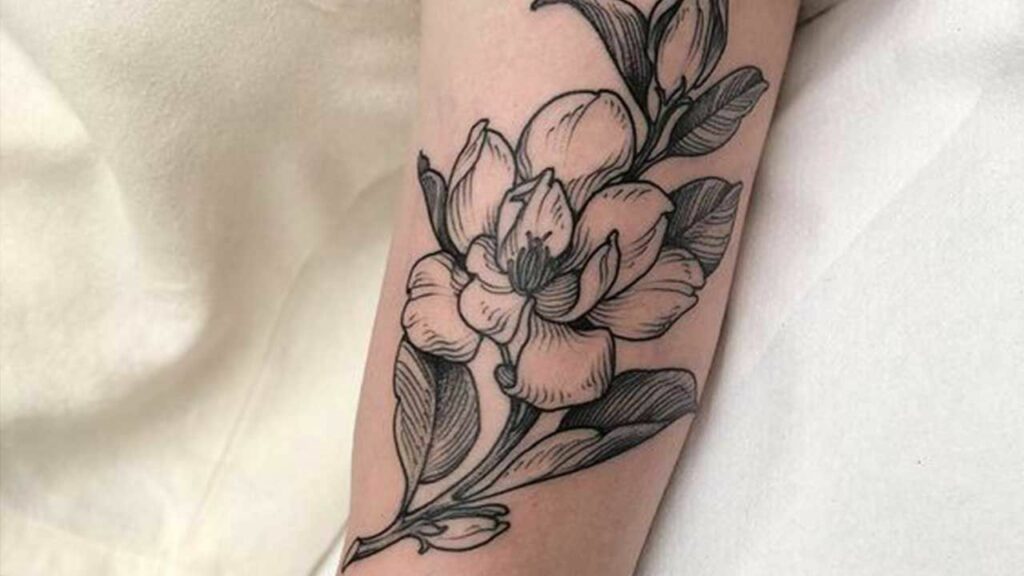 Magnolia Tattoo 176